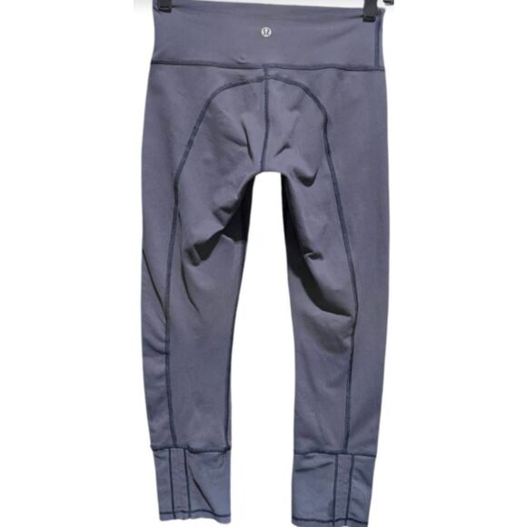 LULULEMON ATHLETICA Find Your Flow Crop Size 4 - Picture 3 of 3
